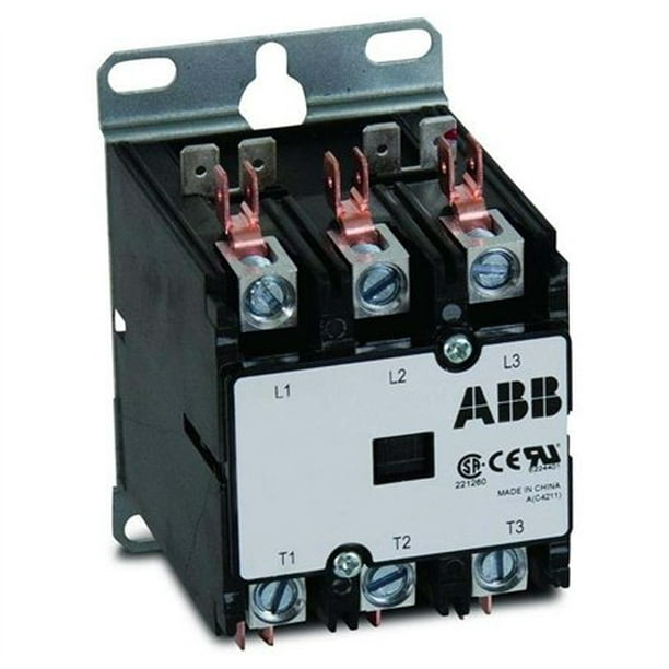 NEW CN-PBC603-120V Definite Purpose Contactor 60A 3Pole 120V Coil YC-CN-PBC603-2